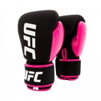 Перчатки для бокса и ММА. Размер L (розовые) UFC UHK-75020